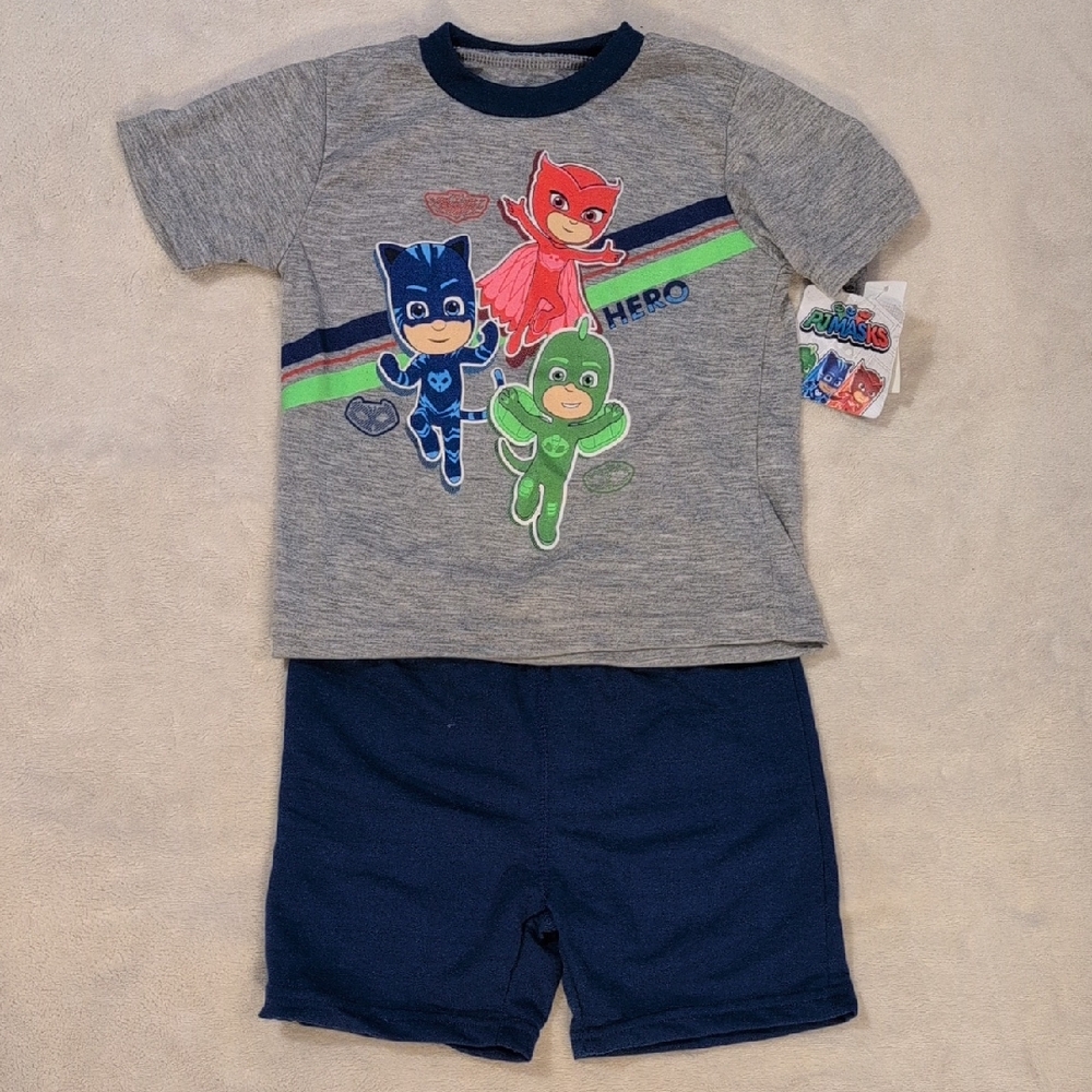 NWT PJ Masks 3T Catboy Pajama Set 2pc